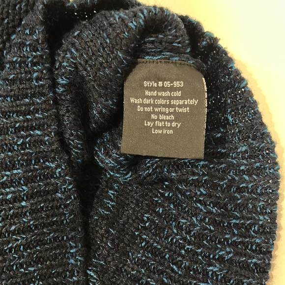 Knit Sweater with Shoulder Zippers - Picture 6 of 6